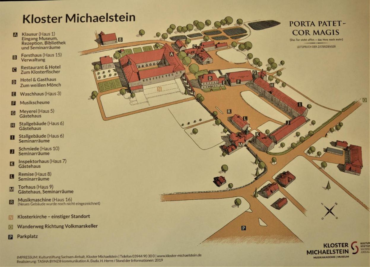 Hotel Gasthaus Weisser Mönch Blankenburg  Exterior foto